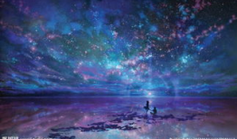 星空动漫,璀璨星空下的奇幻冒险之旅